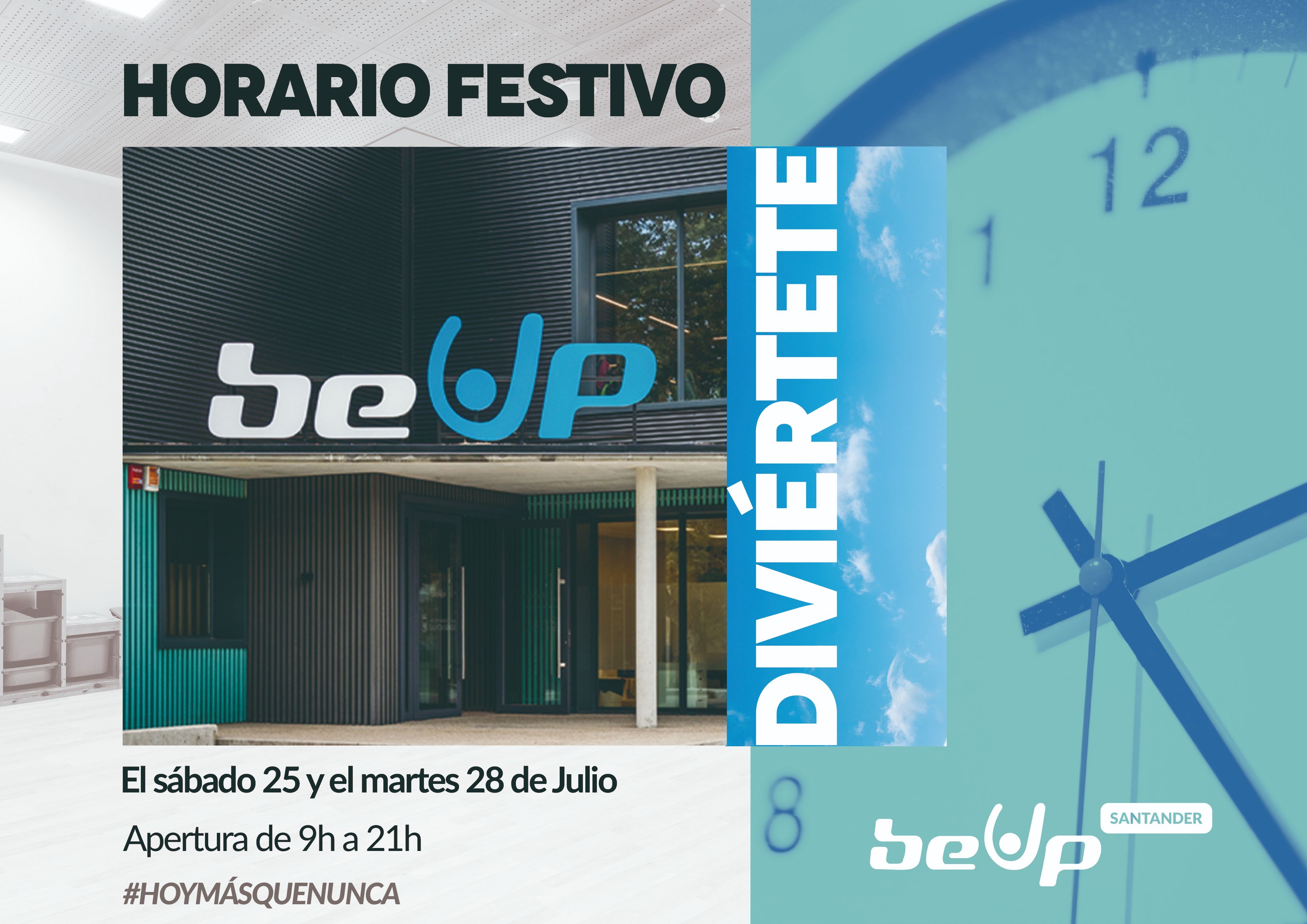 Horario Festivo 25 y 28 julio